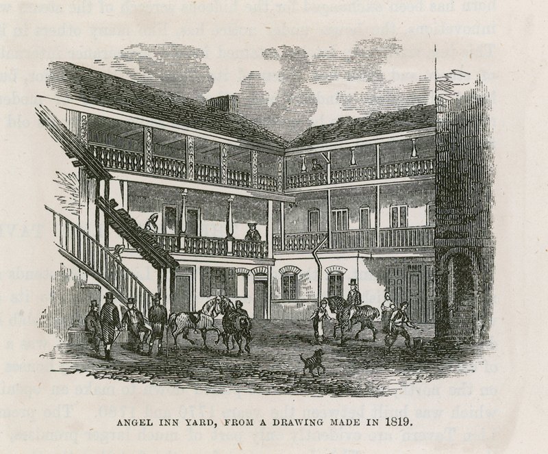 The Angel Inn, Islington by English School