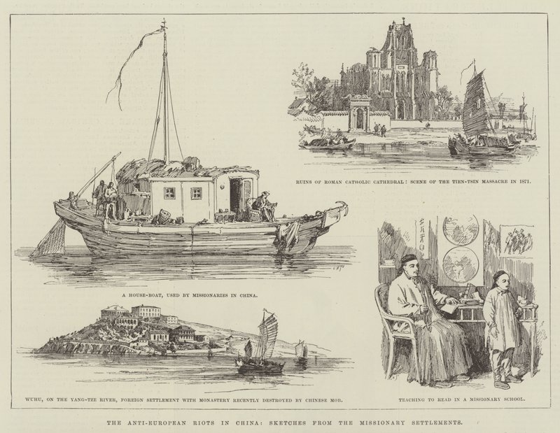 The Anti-European Riots in China by English School