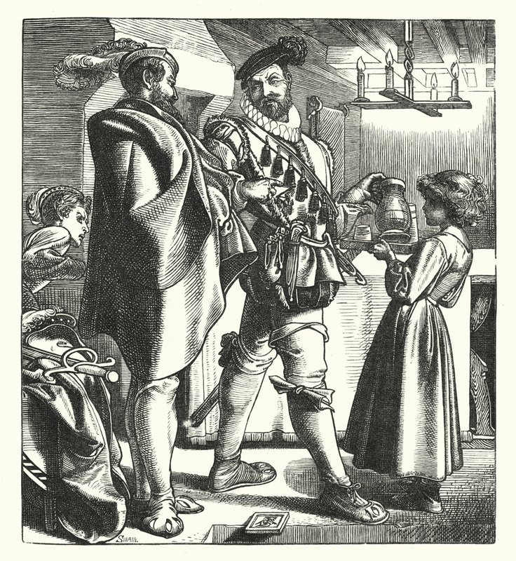 The Apparitor of the Secret Tribunal by English School