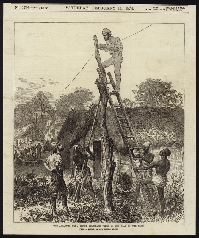 The Ashantee War by English School