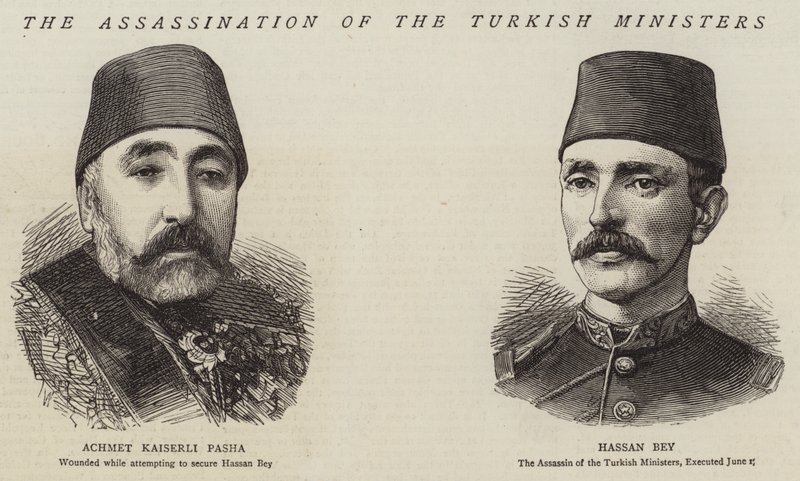 The Assassination of the Turkish Ministers by English School