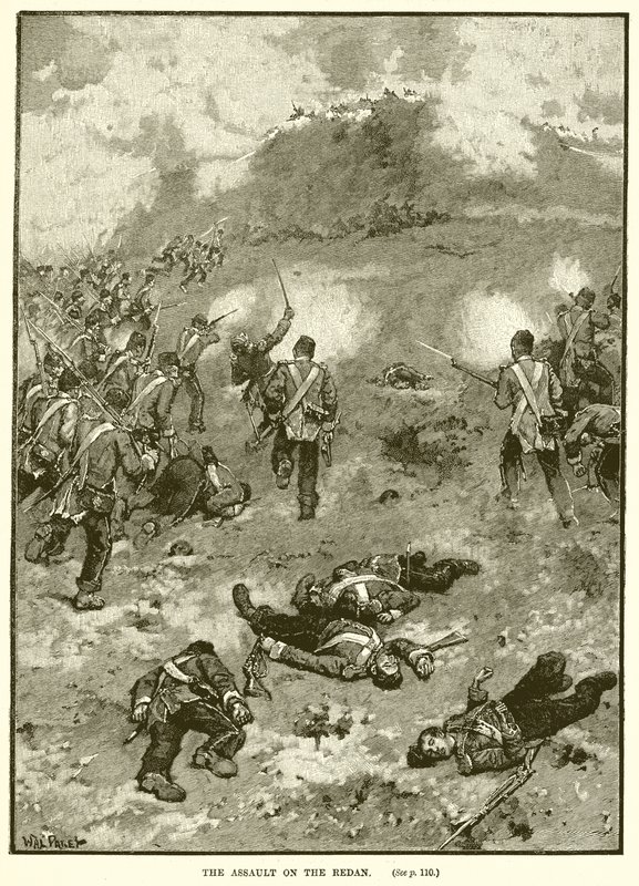 The Assault on the Redan by English School