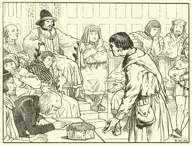 The Assize of Bread by English School