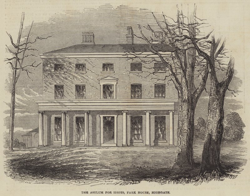 The Asylum for Idiots, Park House, Highgate by English School