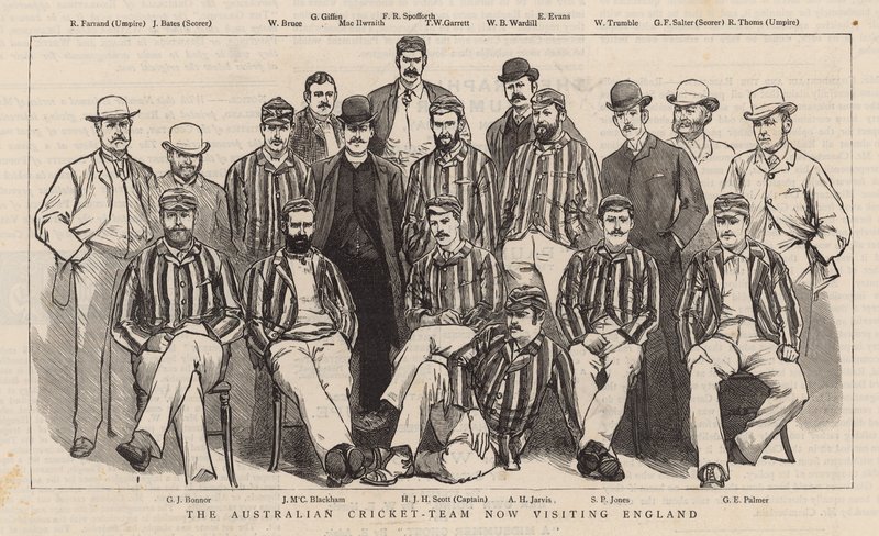 The Australian cricket team now visiting England by English School