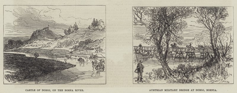 The Austrians in Bosnia by English School