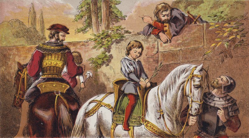 The Babes in the Wood by English School