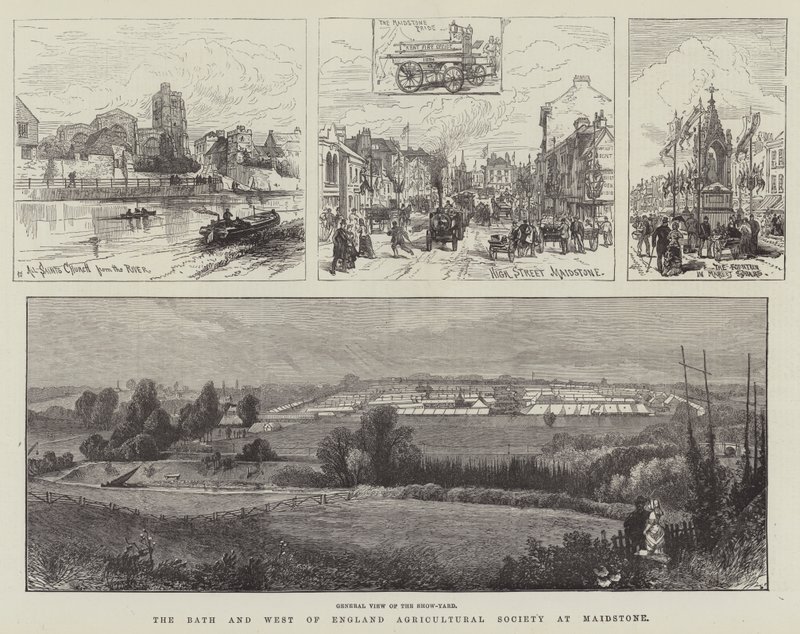 The Bath and West of England Agricultural Society at Maidstone by English School
