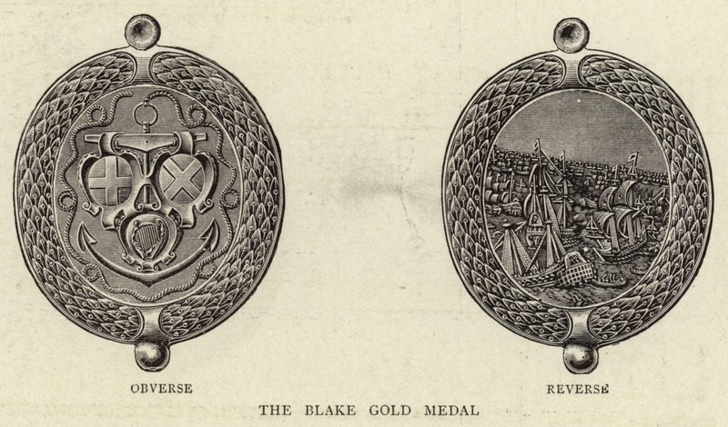 The Black Gold Medal by English School