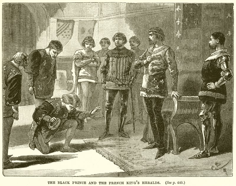 The Black Prince and the French King