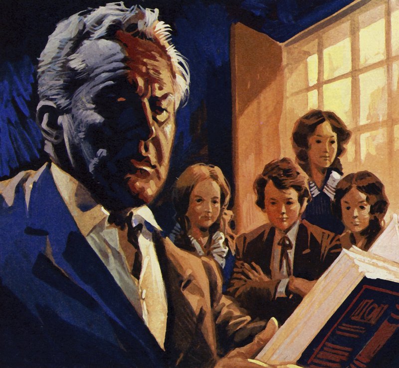The Bronte family grew up well educated but unloved by English School