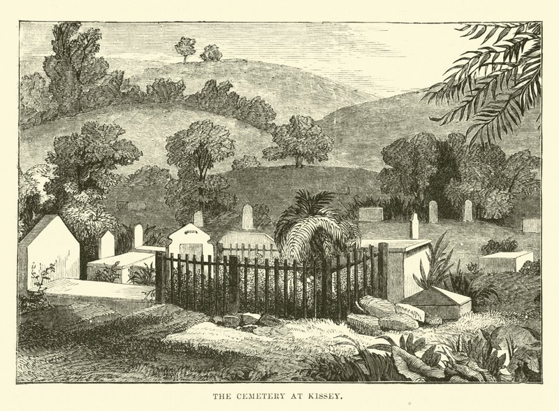 The Cemetery at Kissey by English School