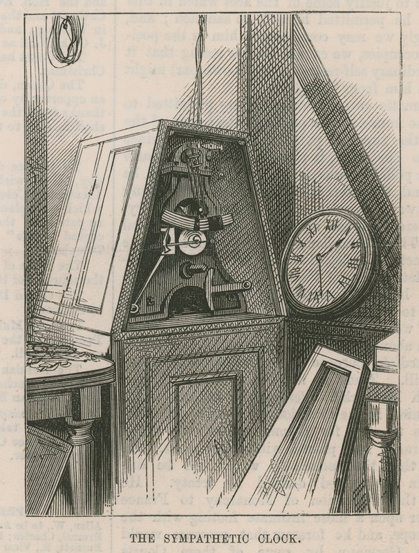 The Central Post Office Telegraph Establishment: The Sympathetic Clock by English School