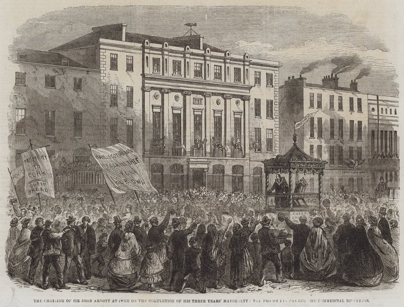 The Chairing of Sir John Arnott at Cork on the Completion of his Three Years