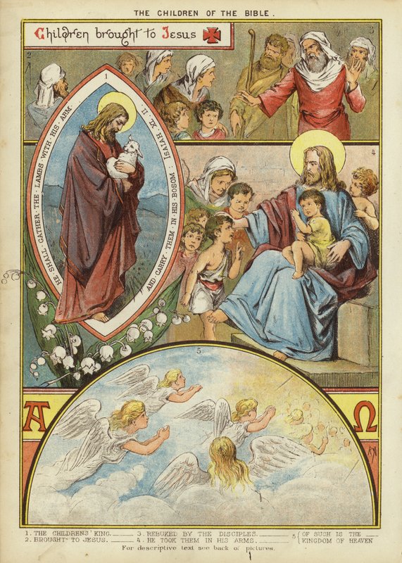 The Children of the Bible: Children brought to Jesus by English School