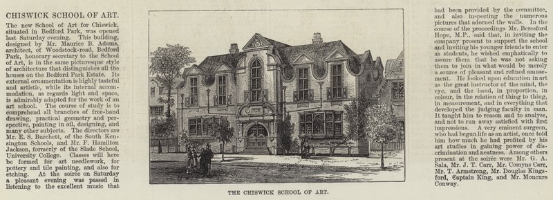 The Chiswick School of Art by English School