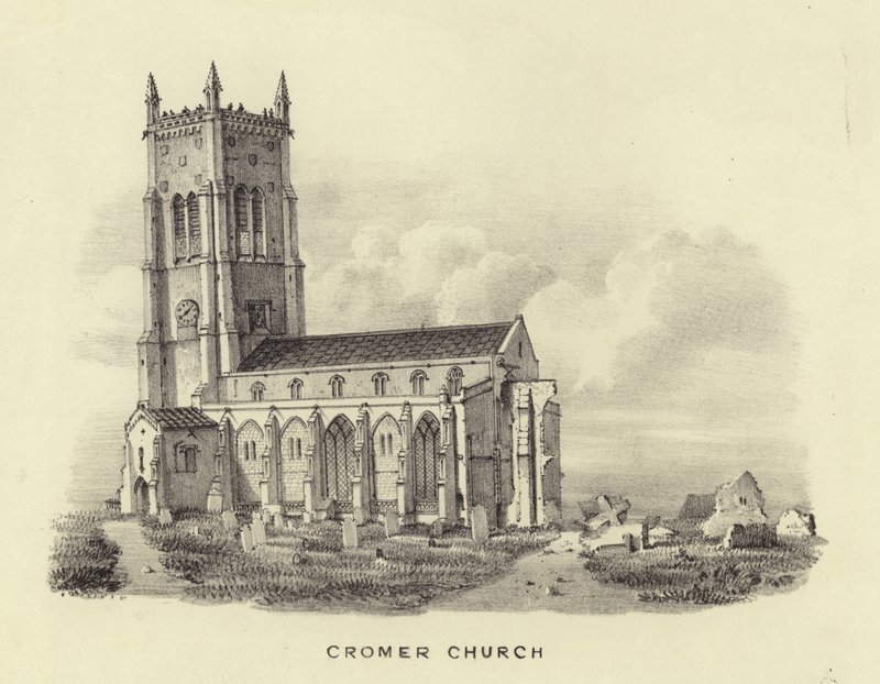 The Church of St Peter and St Paul in Cromer by English School