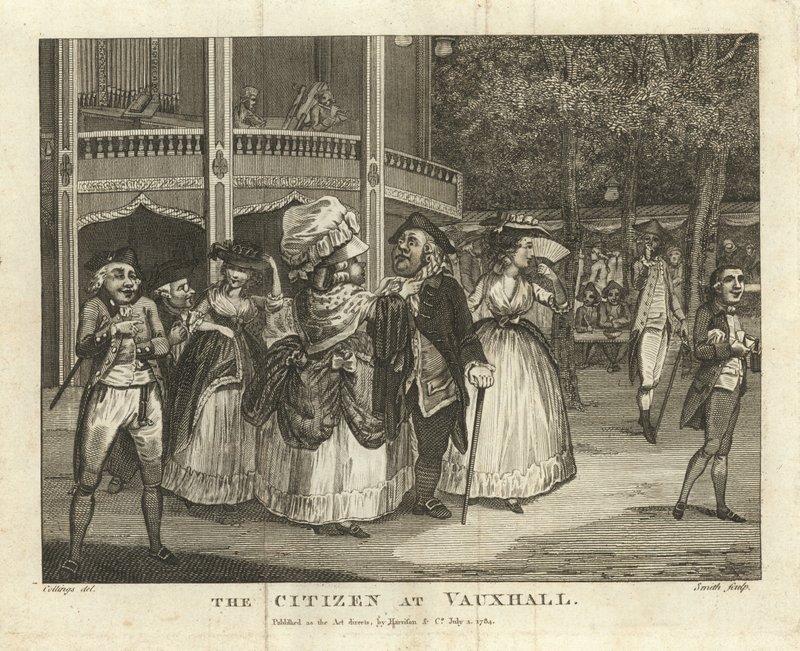 The Citizen at Vauxhall by English School
