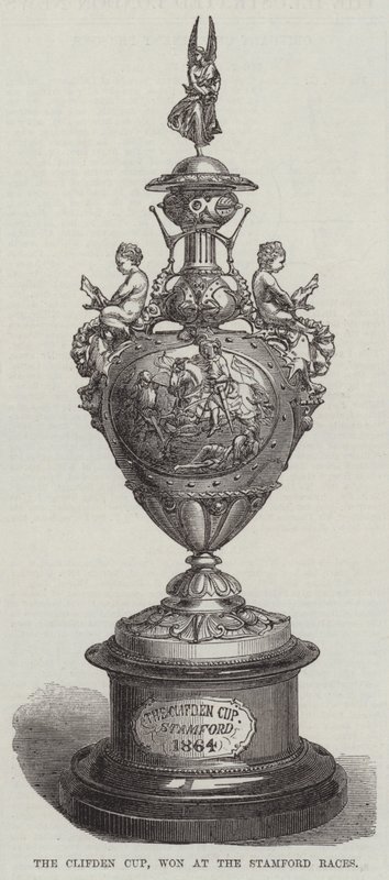 The Clifden Cup, won at the Stamford Races by English School