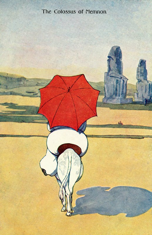 The Colossus of Memnon by English School