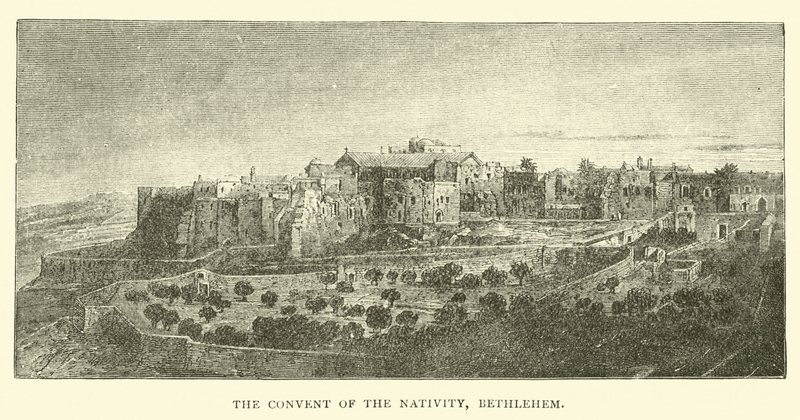 The Convent of the Nativity, Bethlehem by English School