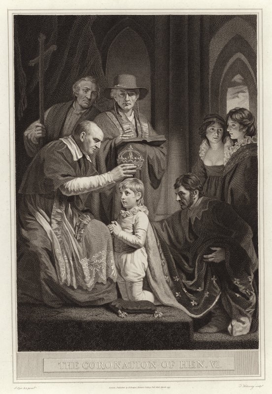 The Coronation of King Henry VI by English School