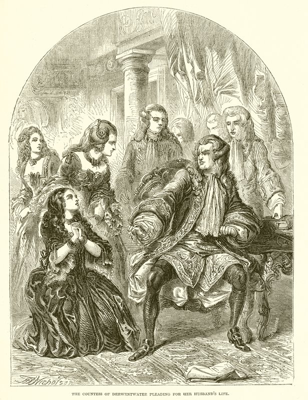 The Countess of Derwentwater pleading for her Husband