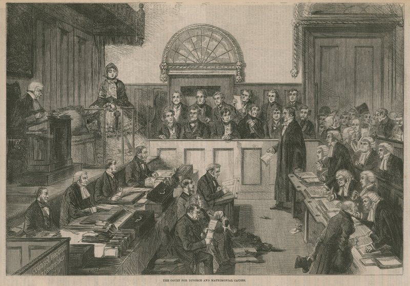 The Court for Divorce and Matrimonial Causes by English School