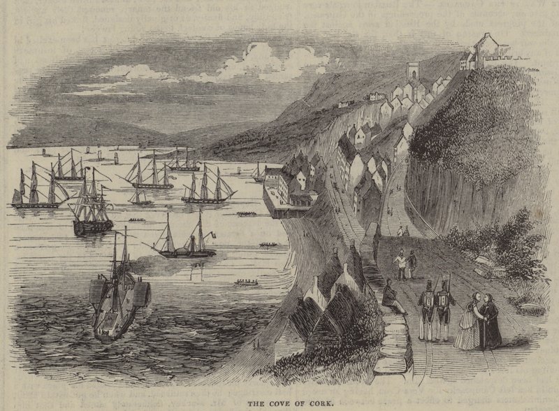 The Cove of Cork, Ireland by English School