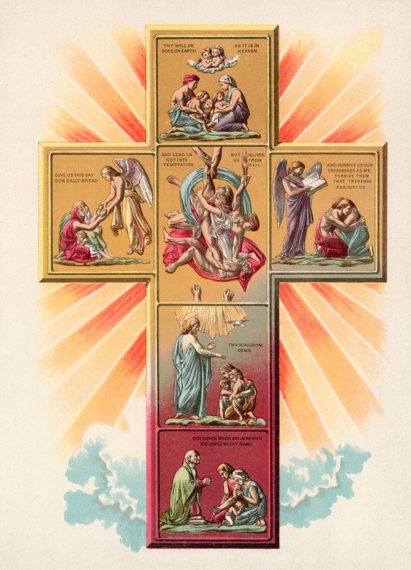 The Cross of Prayer by English School