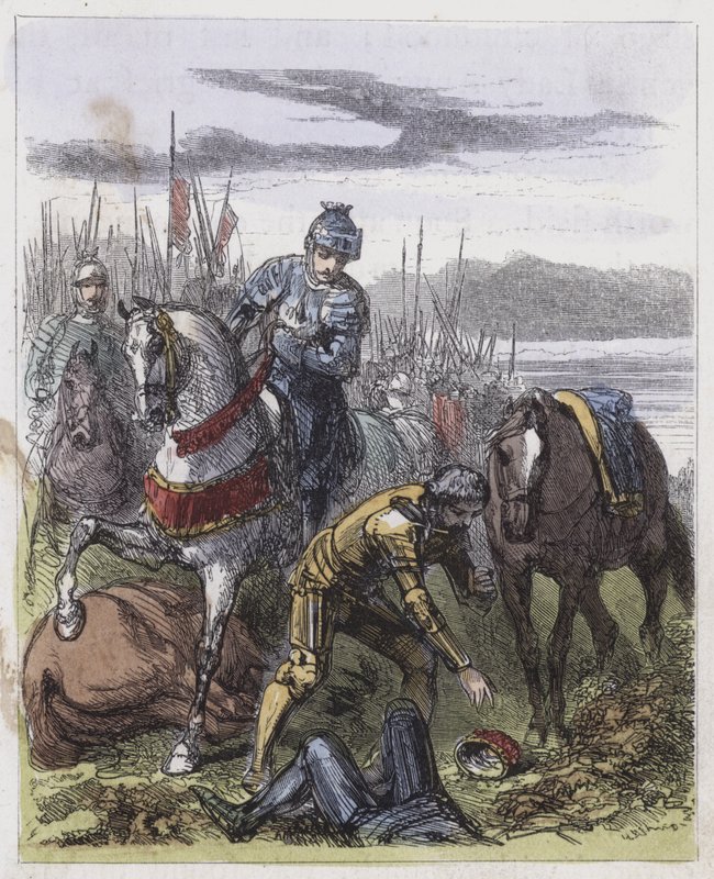 The Crown of Richard III, Found on Bosworth Field by English School
