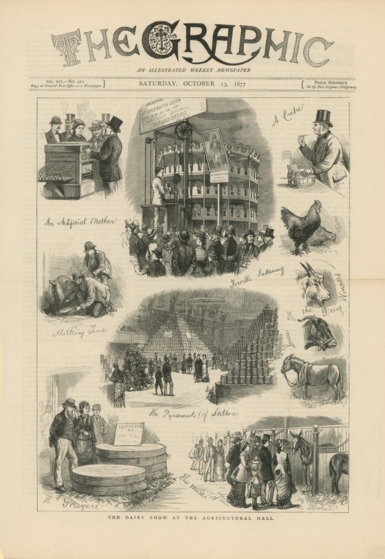 The Dairy Show at the Agricultural Hall by English School