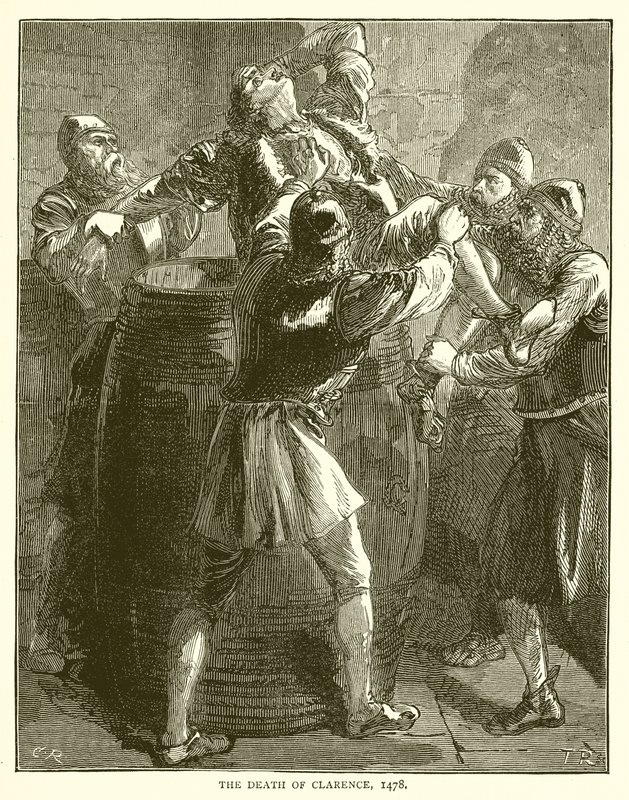 The Death of Clarence, 1478 by English School