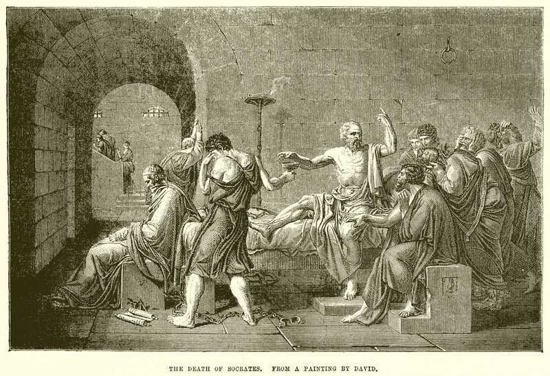 The Death of Socrates by English School