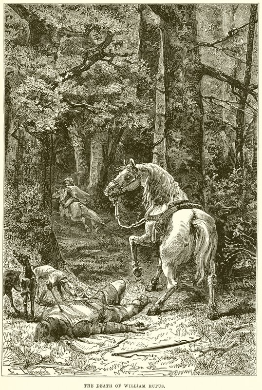 The Death of William Rufus by English School