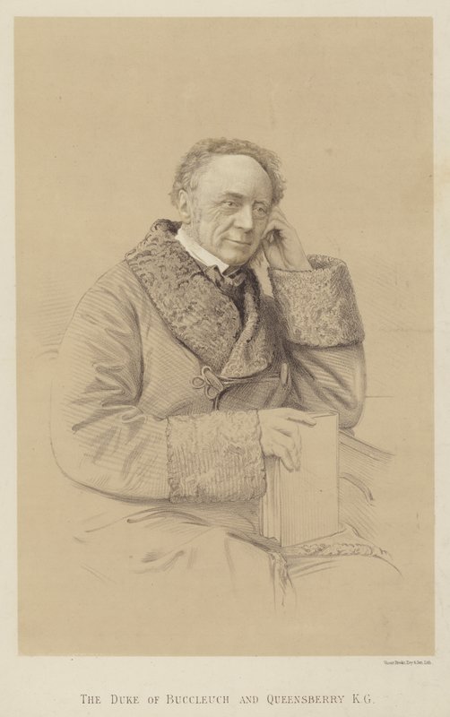 The Duke of Buccleuch and Queensberry, KG (litho) by English School