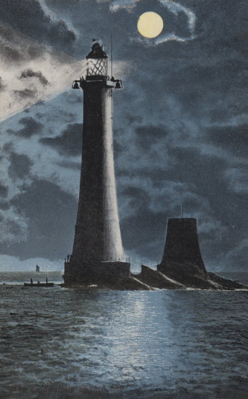 The Eddystone Lighthouse by English School