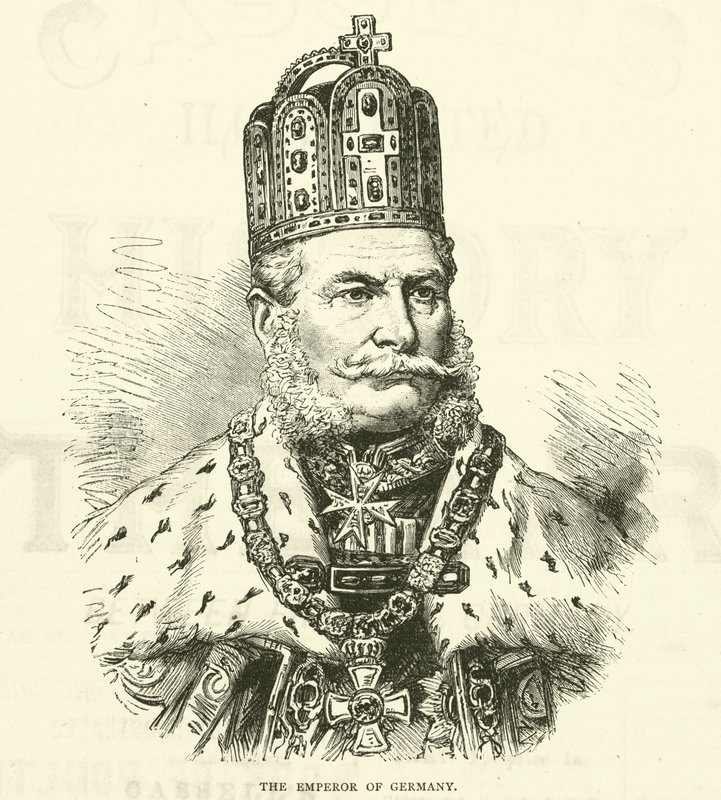 The Emperor of Germany by English School