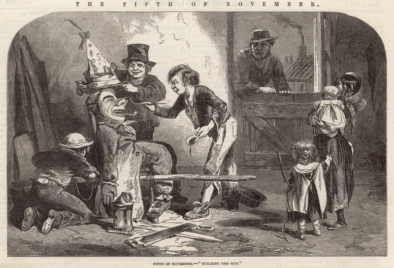 The Fifth of November - Building the Guy by English School