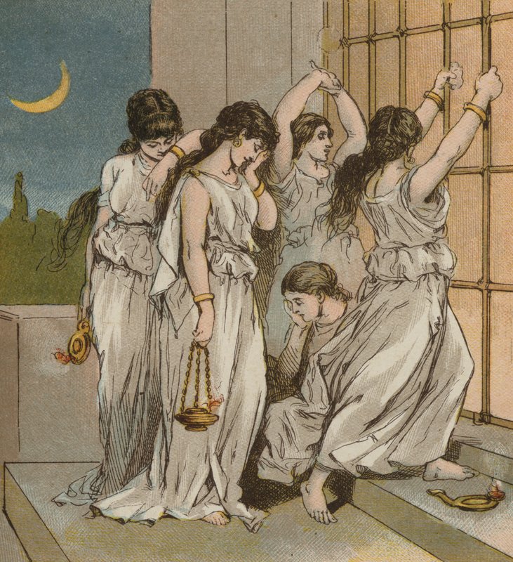 The Foolish Virgins by English School