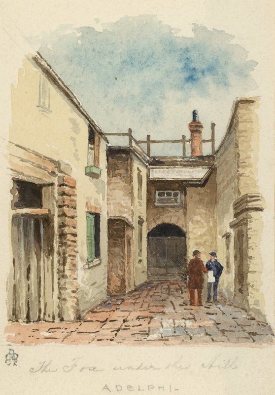 The Fox Under the Hill, Adelphi, London by English School