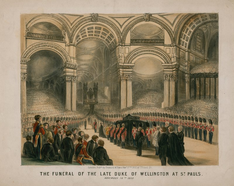 The Funeral of the late Duke of Wellington at St Paul