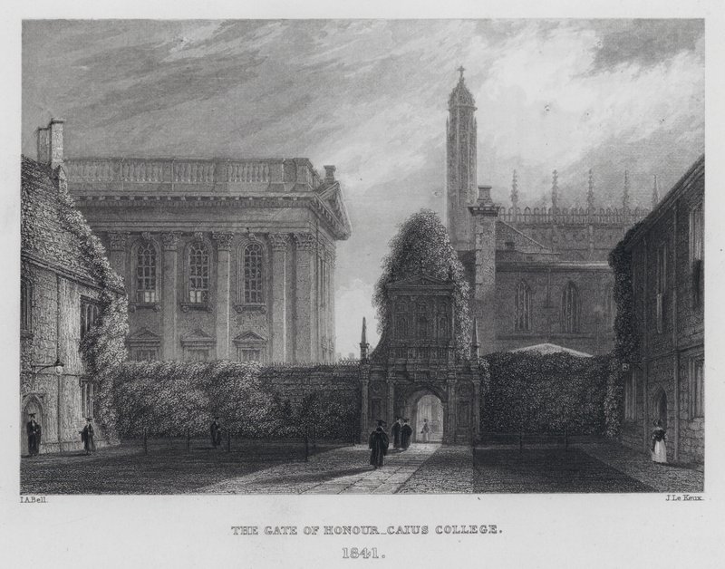 The Gate of Honour, Caius College by English School