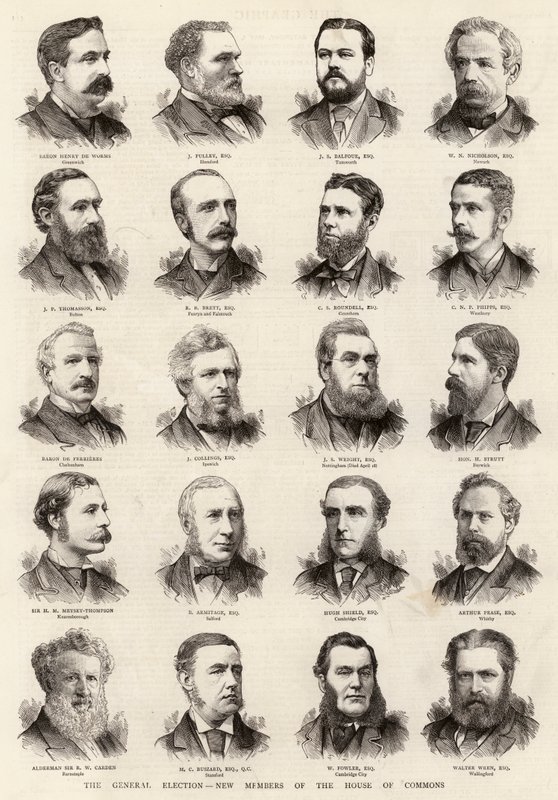 The General Election, New Members of the House of Commons by English School