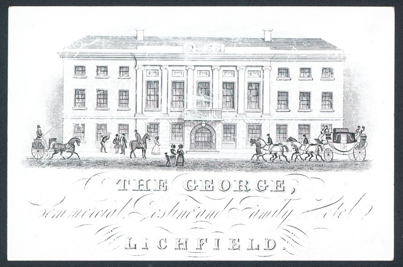 The George, commercial and family hotel by English School