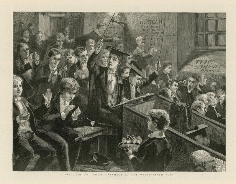 The Gods and Their Ganymede at the Westminster Play by English School