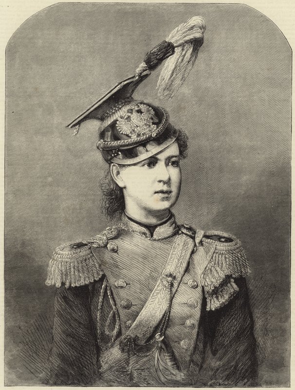 The Grand Duchess Marie of Russia by English School