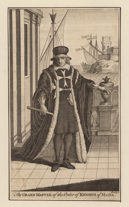 The Grand Master of the Order of Knights of Malta by English School