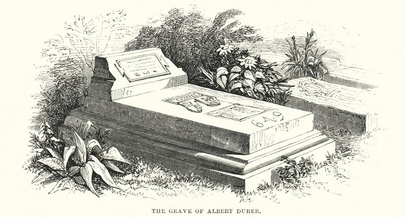 The Grave of Albert Durer by English School