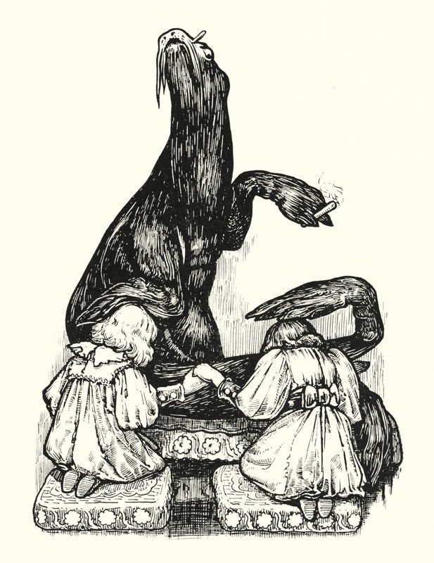 The Great Seal Blesses the Princesses by English School